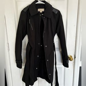 Essentially new Michael Kors black trench coat. Only worn once